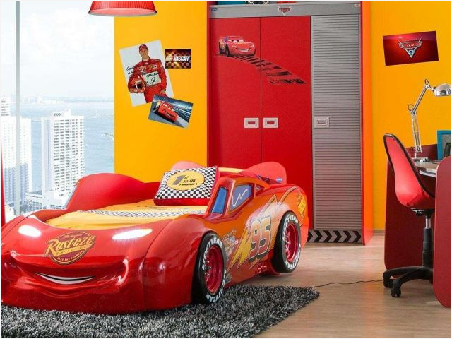 Cars Schrank » Richtig Cars Bett 90x200 Elegant Walt Disney Cars Planes Kindermöbel Jetzt